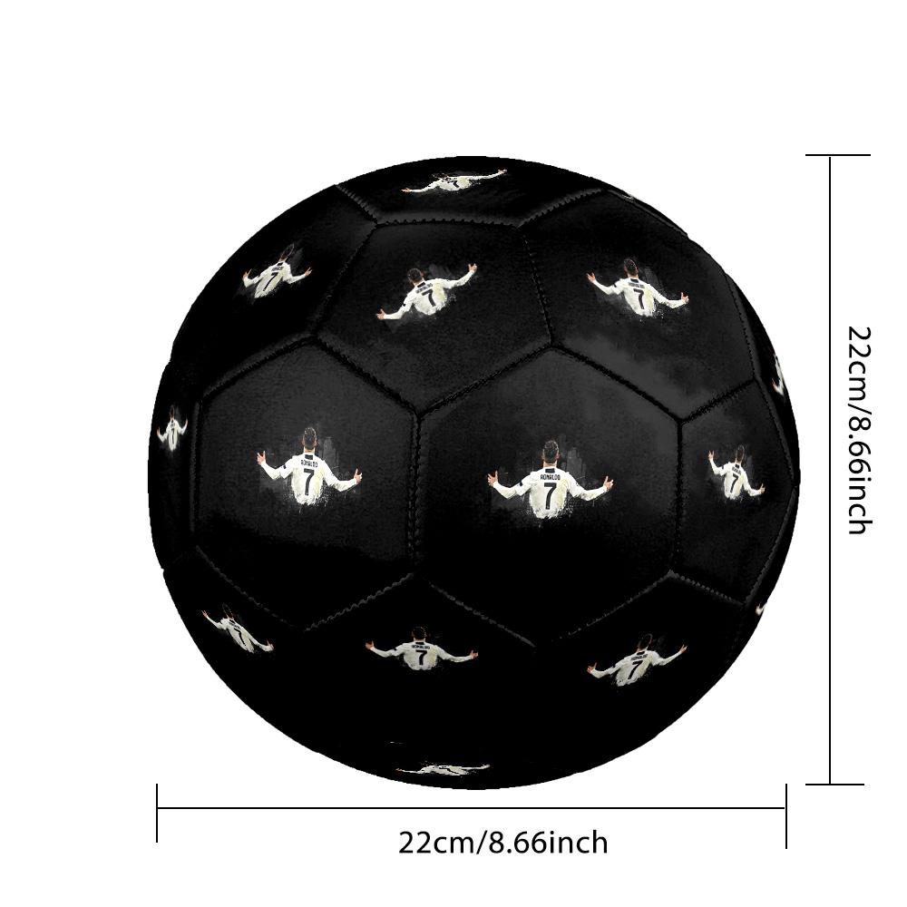 Cristiano Ronaldo Fußball Größe 5 Fußball Maschinen genäht Indoor/Outdoor Training und Spiele Fußball Zubehör