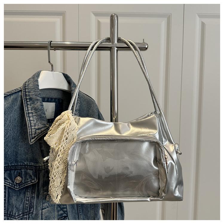 Trendy osobnost roztomilá bolestivá taška velká kapacita nová průhledná crossbody taška přes rameno tote bag ženy