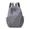 Ultra-leichter Damen-Nylon-Rucksack im koreanischen Stil - Großes Fassungsvermögen, Vielseitig, Einfarbige Ausführung für den täglichen Weg