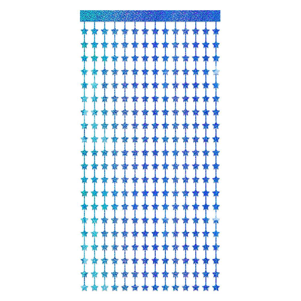 Sternförmige Fransen Vorhänge Geeignet für den täglichen Gebrauch, Hochzeiten und Geburtstagsfeiern