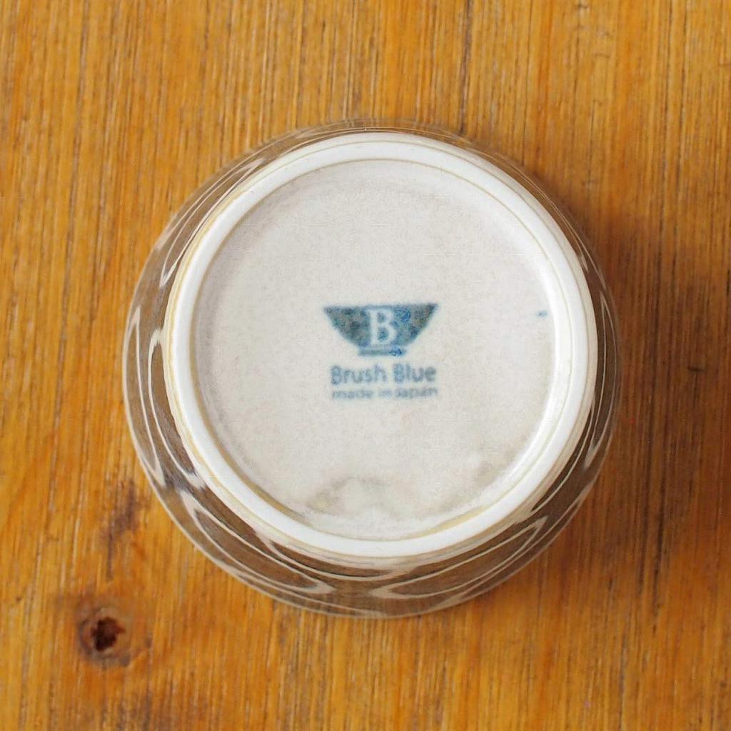 Awasaka Soba Choko 8cm Diameter X 7cm Microwave and Dishwasher Made In "Brush Blue" 100-round (Soba Cup), Approx. Height, Safe, Japan, MN-922