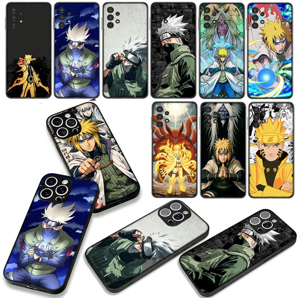 for Apple iPhone 17 16 11 Pro XS Max XR 6 7 8 Plus + 16E SE 2020 Air 5 SE2 Phone Cover Case Namikaze Kakashi Minato Narutos