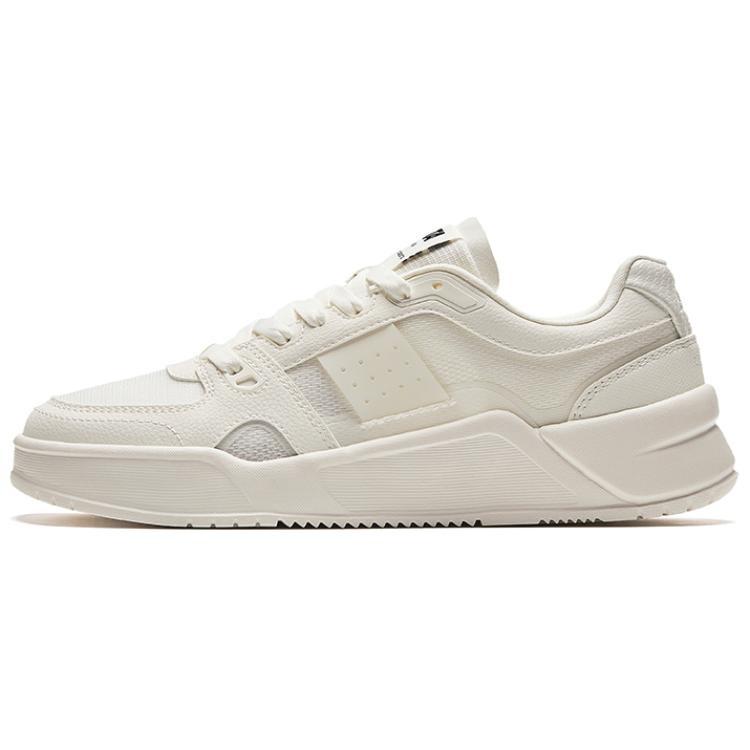 (WMNS) ANTA Skateboarding Series Sneakers  White  Women s 122428013-2 EU 37.5