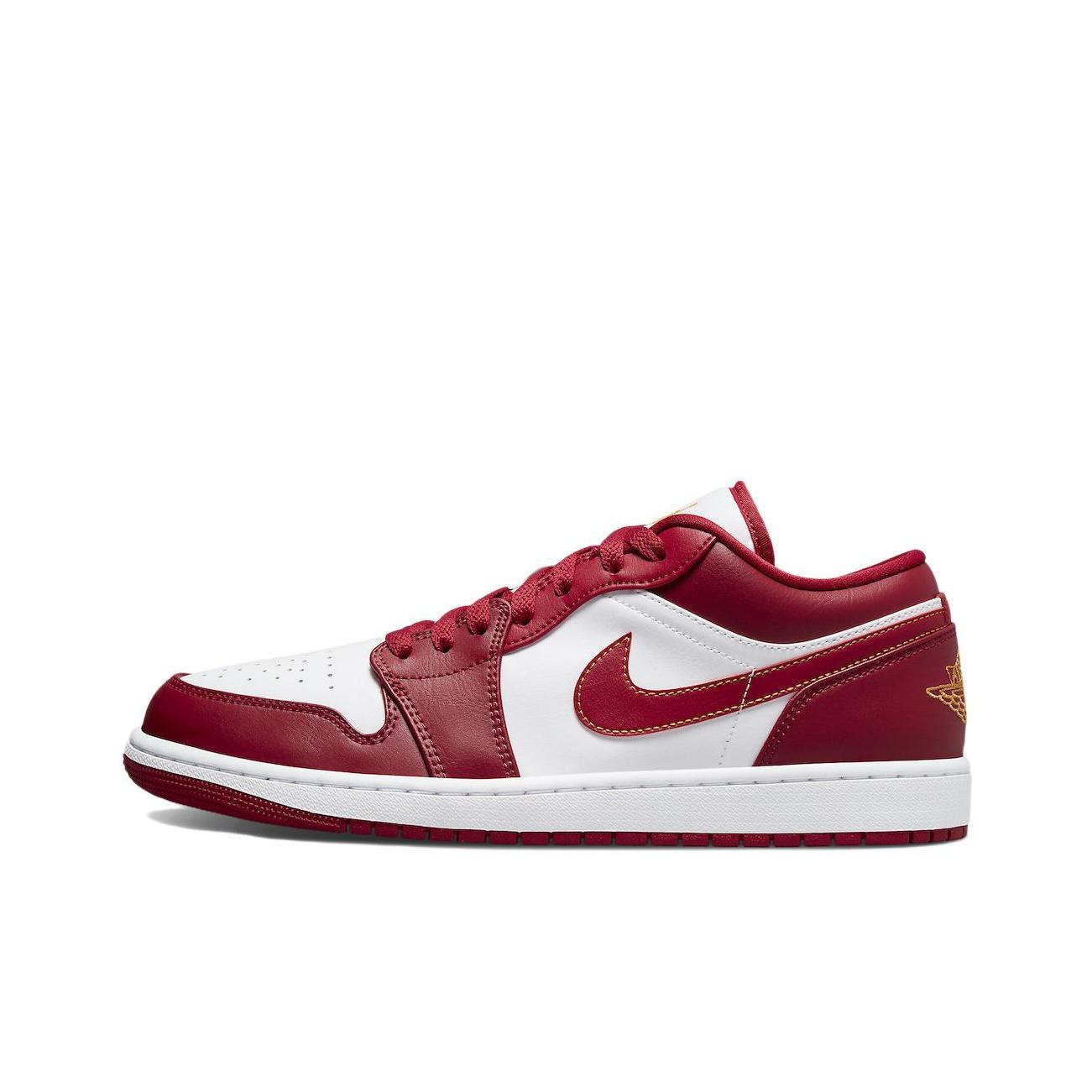 

кроссовки Jordan 1 Low Cardinal Red 553558-607