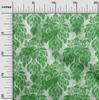 oneOone Bomull Flex Green Stoff Damask Stoff For Sying Trykt Craft Stoff By The Yard 40 tommer