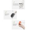 Yousheng Toilet Brush Dense PP Bristles Curved Long Handle Swan Shape Bathroom Brush with Leak-Proof Removable