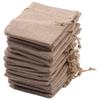 AEE4-Small Burlap Bags With Drawstring,3X4inch Gift Little Burlap Drawstring Bags,Reusable To Store Tea Sachet Bags