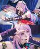NOKIJP Citrali Wig Genshin Impact Cosplay Heat Resistant Wig Silky Smooth Easy To Style Genshin Impact Nata Citrali Shiroboshi Kokuyo Mysterious Smoke