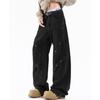 American Retro Design Jeans Men's Spring and Summer New High Street Ruffian Handsome Trend Versatile Loose Tooling Wide-leg Pants