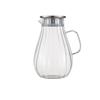 High-Temperature Resistant Glass Cold Water Pitcher - Large Capacity Japanese Style Heat-Resistant Jug with Cold Water Cup