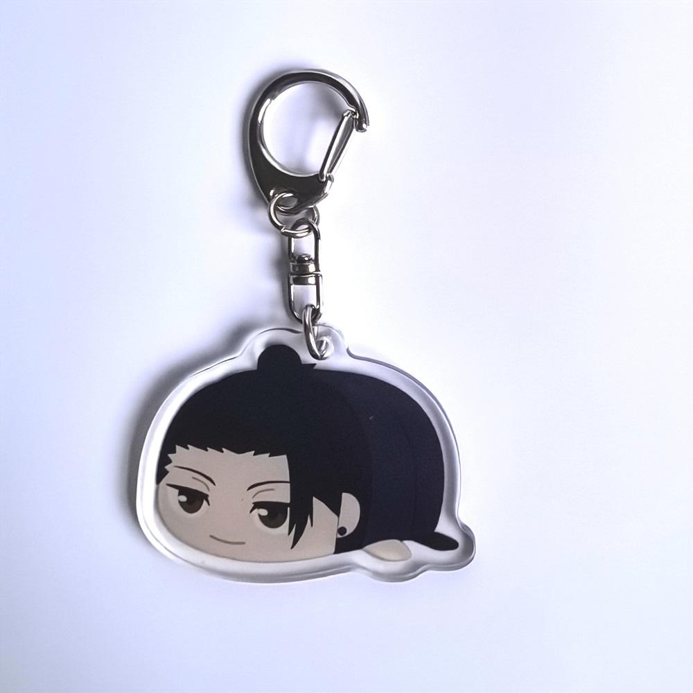 

Jujutsu Kaisen Аніме Фігурки Gojo Satoru Geto Suguru Cosplay Акрилові брелоки Fushiguro Toji Character Keyring Decor Pendant 5cm