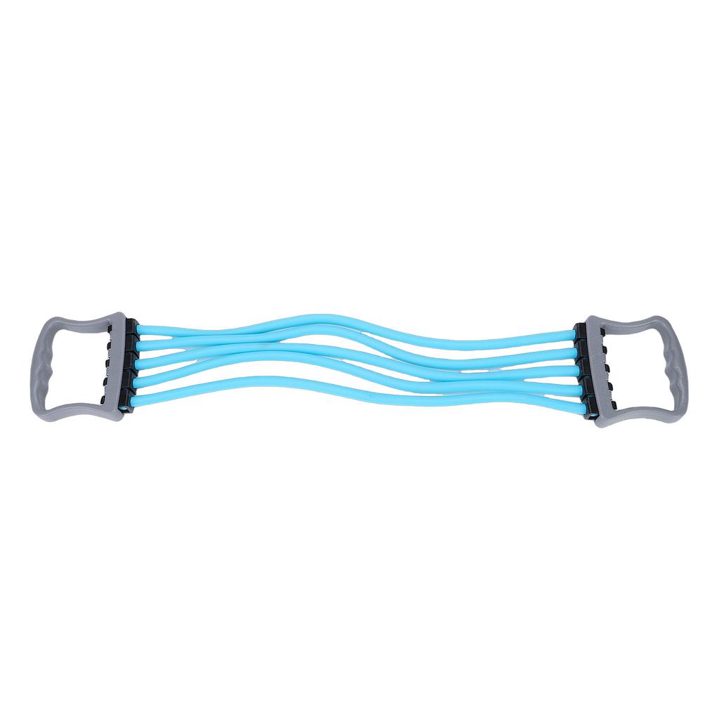 5 Tube   Resistance Band Fitness Training Stretch Exercise Band for Chest Arms Back Shoulder Workout