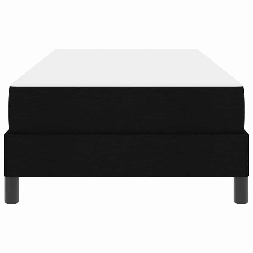 Box Spring Bed with Mattress Black 80 x 200 cm Fabric