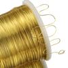 1Roll No Fade Copper Beading Wire Shapable Tarnish-Resistant Wire for DIY Bracelet Earrings Jewelry Making Craft Wholesale