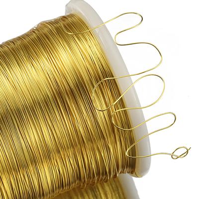 1Roll No Fade Copper Beading Wire Shapable Tarnish-Resistant Wire for DIY Bracelet Earrings Jewelry Making Craft Wholesale