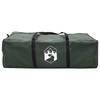 Tunnel Tent with Roof Army Green 8 Person Polyester and Steel