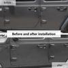 ABS Car Leaf Panel Air Vent  Decoration Tailgate Glass Hinge Tailgate Handle Shell Cover For Jeep Wrangler JL 2018 Up 4-Door  Exterior Accessories