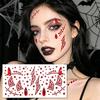 Adesivo Gioielli Viso Occhi 3D Trucco Adesivo Gioiello Viso Festa di Halloween