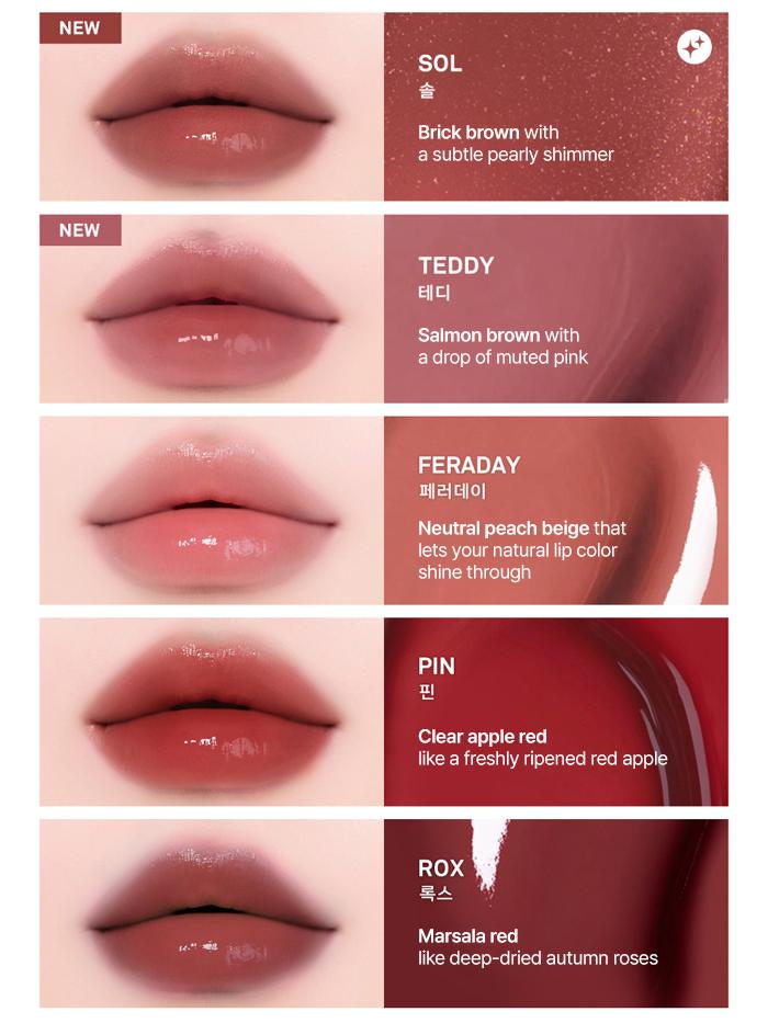 NAMING Glowy Heart Lip Tint 5.7g (24 Colors)