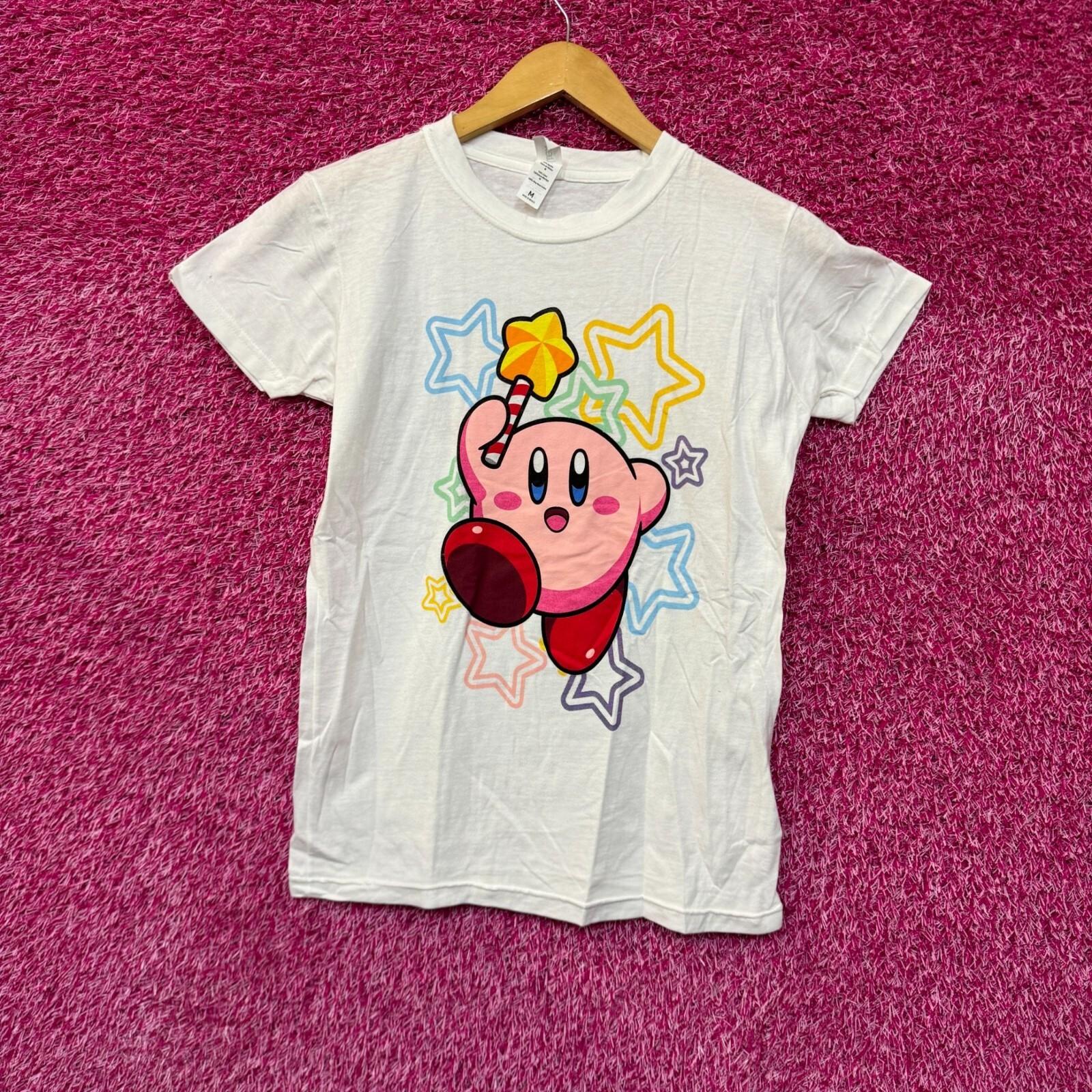 

Kirby Magic Star Wand Nintendo Womens T-shirt Size Medium L