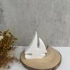 Segelboot-Harzformen, Segelboot-Kerzenformen zur Herstellung von Kerzen, Seifenmousse, Kuchenbacken, DIY-Basteln, Gipsornamente