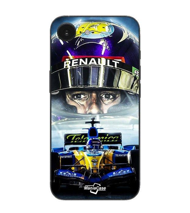 Coque Maniacase Pour Iphone 16E Renault R25 Aston Martin F1 Fernando Alonso