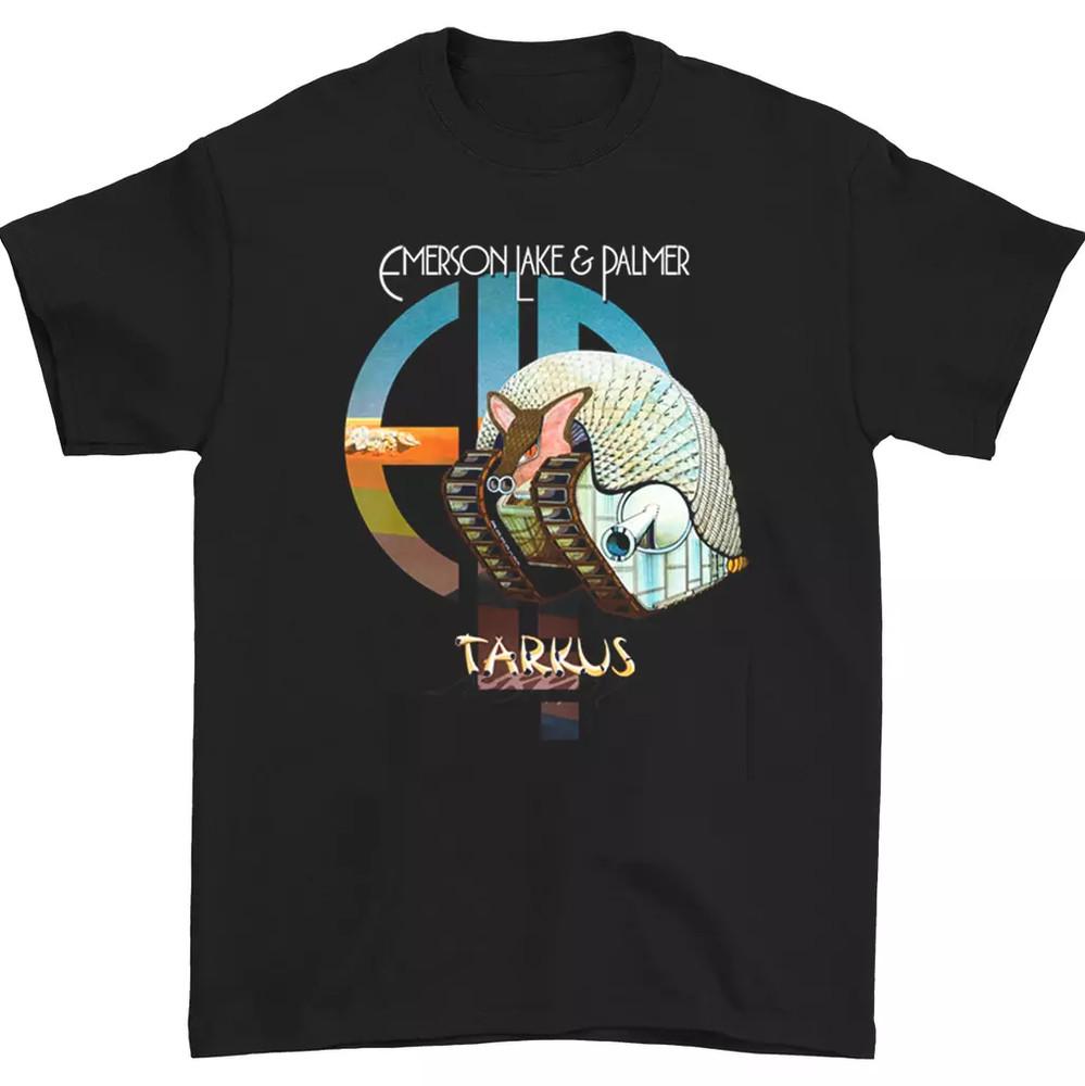 Emerson Lake Palmer Tarkus Альбом Для Фанатов Унисекс Все Размеры Футболка Унисекс Футболка S