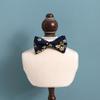 Fashionable Red Blue Bow Pet Collar Adjustable Cat Dog Christmas Birthday Accessory Gift