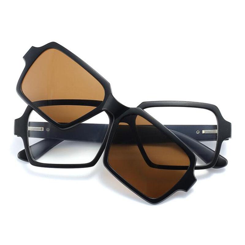 

2336 Magnet Clip Rectangle Myopia Eyeglasses 0 -0.5 -1.0 -2.0 To -6.0 Hyperopia Sunglasses +0.5 +1.0 +2.0 To +6 0