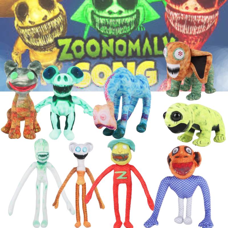 Toy Zoonomaly Plush Doll Colorful Soft Stuffed Comfortable Various Game Cartoon