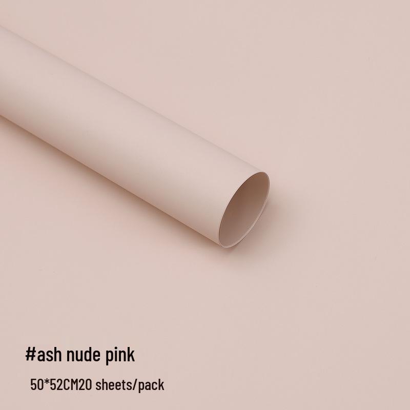 Extra Thick 8.5 Silk HD Morning Mist Matte Waterproof Florist Paper for Fresh Flower Wrapping