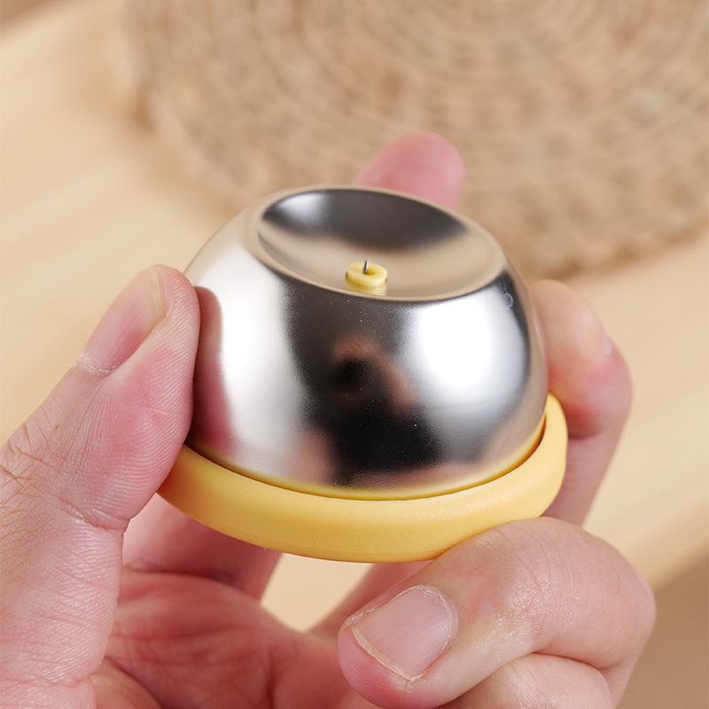 Egg Piercing Tool: Manual Egg Puncher with Explosion-Proof Needle for Quick Boiled Egg Prep