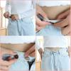 5 Pcs Snap Fastener Metal Buttons Jeans Waist Buttons Perfect Fit Adjust Self Free Nail Twist No Seam Sewing Buttons Wholesale