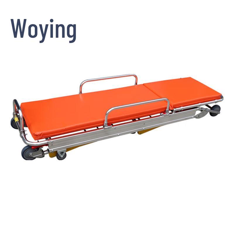 Woying Aluminum Alloy Automatic Loading Ambulance Stretcher
