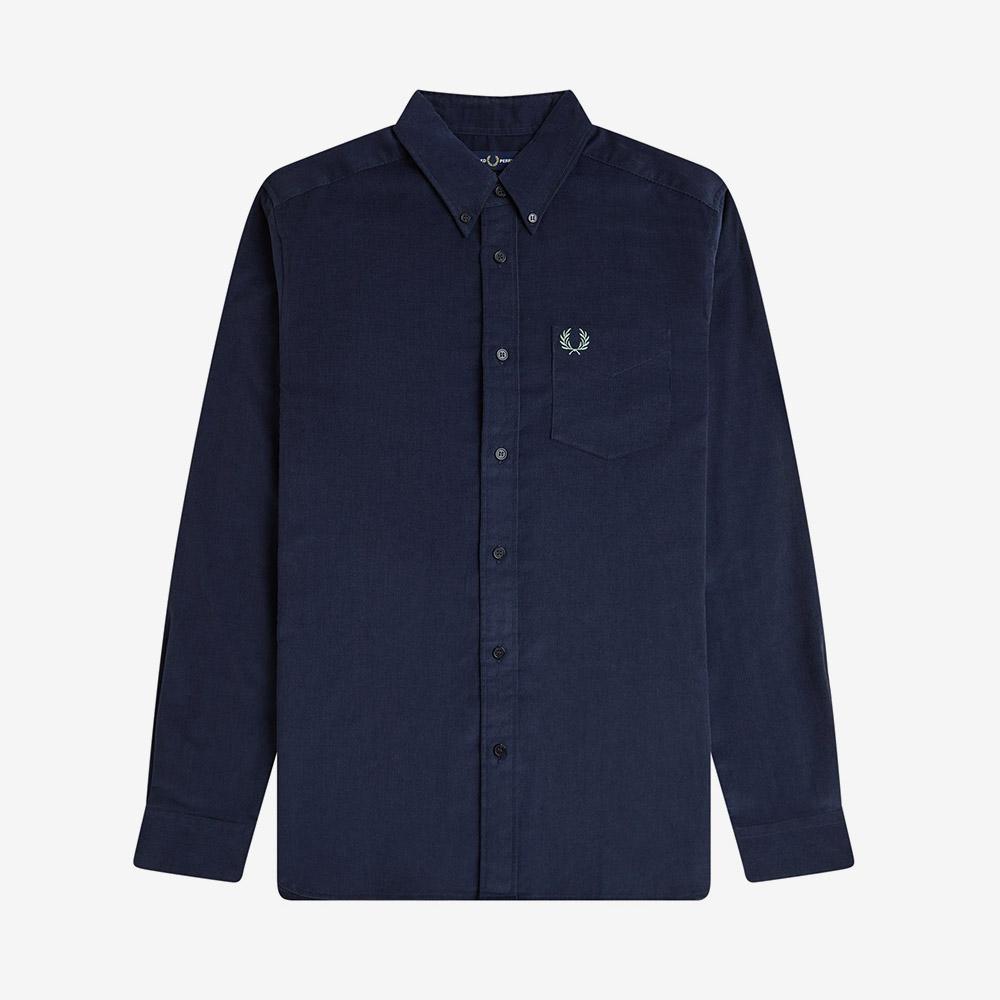 FRED PERRY [Sharp] Needle Corduroy Shirt - Dark Air Force Afpm2531737-738