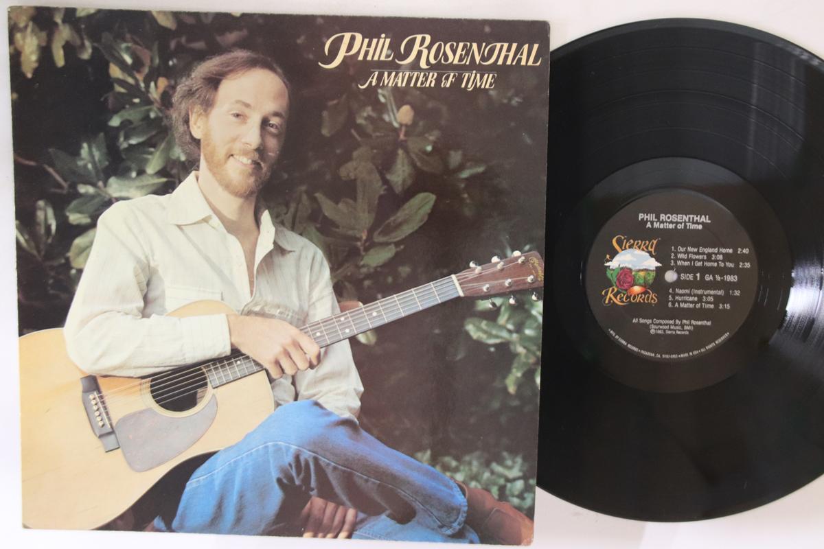 

LP Record PHIL ROSENTHAL - A Matter Of Time GA1983 SIERRA US Country Used