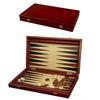 Holz-Backgammon 48x48 cm große elegante Kassette + Steine