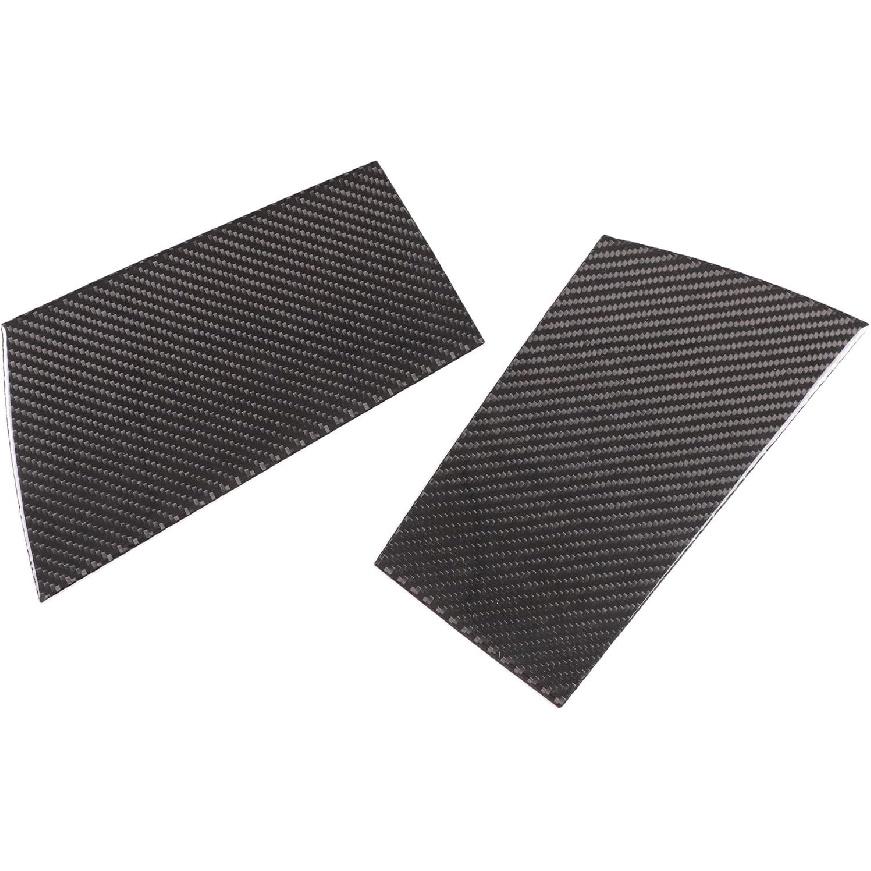 Car C-Pillar Window Panel Cover Trim Compatible with Nissan Z Fairlady 400Z RZ34 2023-2025,Soft Carbon Fiber C-Pillar Trim Molding Cover Decorative