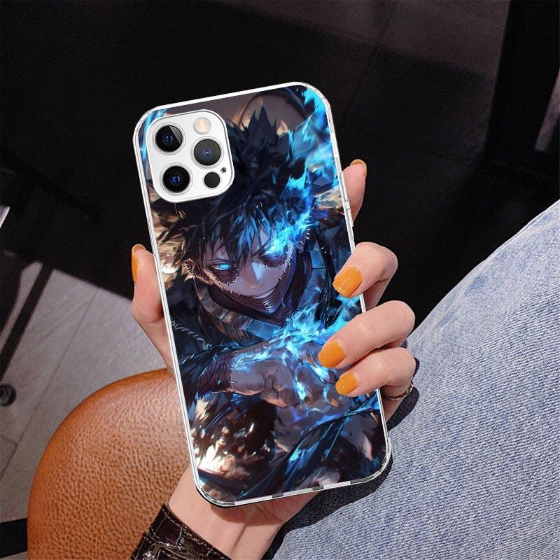 Dabi MHA My Hero A-Academy Phone Case For iPhone 17 Air 16 Pro Max 16E 15 + 14 Plus 11 12 13 Mini 7 8 SE Gift Print Cover Fundas