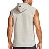 Under Armour Sleeveless Fleece Hoodie Men Hoodies Gray 1357181-110
