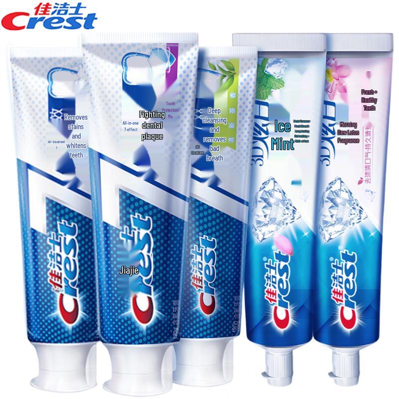 Crest Deep Clean 7 Effects + 3D White Toothpaste