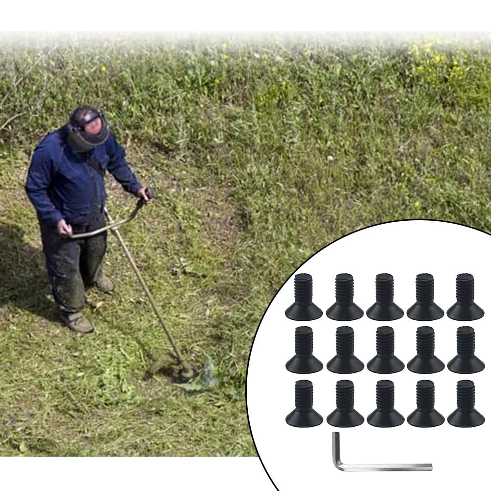 Garden Tool Accessory Grass Trimmer Head Garden Maintenance As Shown Grass Trimmer 15 Screws Included Easy Installation Process