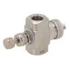 Industrial Adjustable Stainless Steel Spray Nozzle for High Pressure Air and Water Mixing In Cooling and Humidification Setups