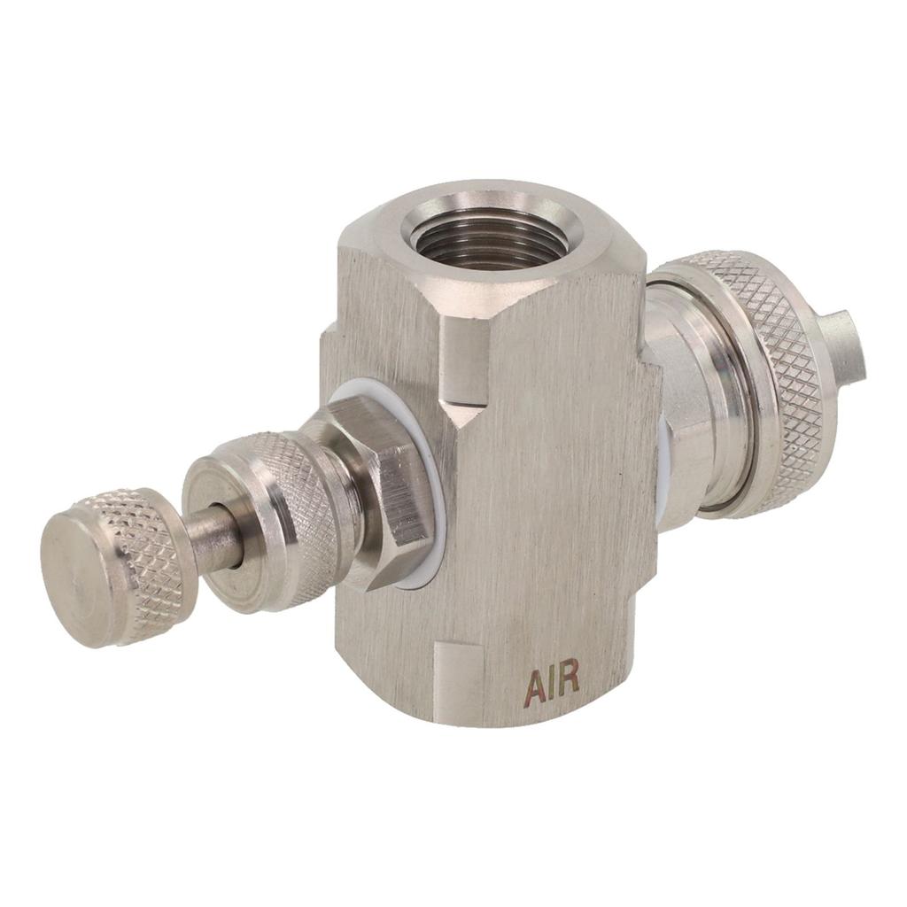 Industrial Adjustable Stainless Steel Spray Nozzle for High Pressure Air and Water Mixing In Cooling and Humidification Setups