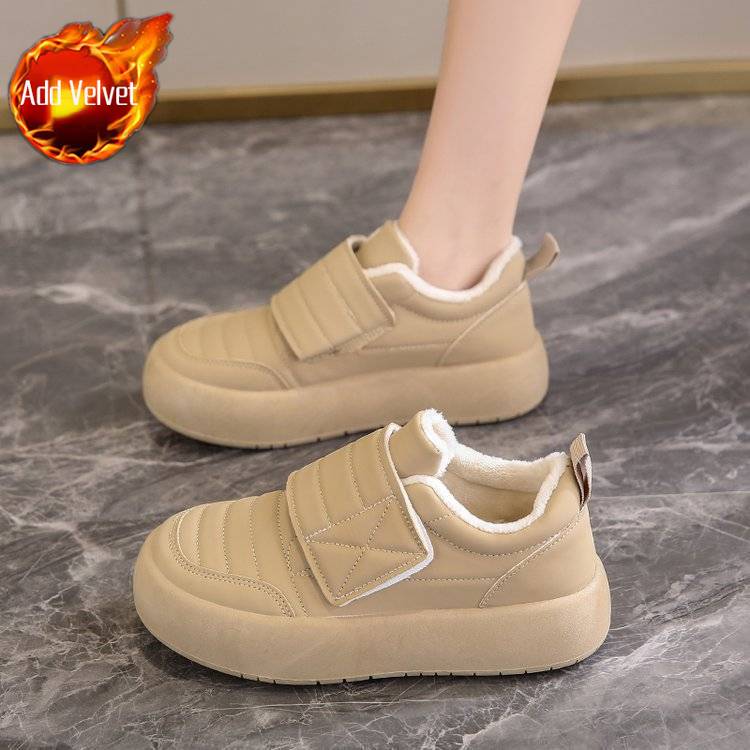 

Fashion Winter Round Toe Low-top Platform Fleece-lined Ladies Shoes Chic and Elegant Goth Fashion 2025 Sale Trend Hot Women s Snow Boots 40