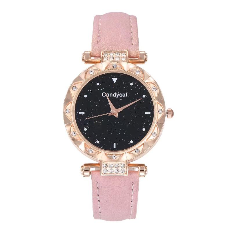 Starry Sky Watch Women's Fashion Trend Simple Casual Women's Watch Student Two-piece Gift Watch