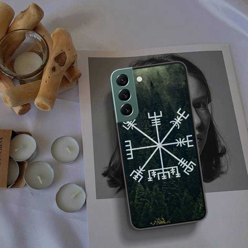 Nordic Norse Phone Case For Samsung Galaxy S22 S25 Ultra S21 S10 Plus S26 Edge S20 S23 S24 FE Cover Silicone Soft TPU Clear