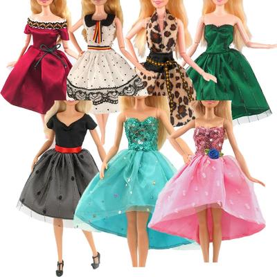Fashion 2021 DIY Dolls Dress Casual Wear Doll Accessories Girl Clothes