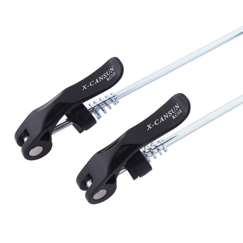 1Pair High-Strength Bicycles Hub Quick Release Lever Mountain Road Bike Wheel Hub Skewers Bicycles Quick Release Skewers