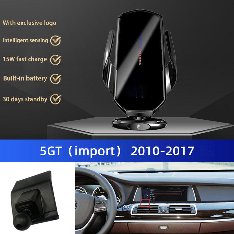 Car Mobile Phone Holder For BMW 1 2 3 5 7 Series X1 X2 X3 X4 X5 X6 X7 5GT 3GT I3 I4 MINI Wireless Charger Fast Charging Bracket